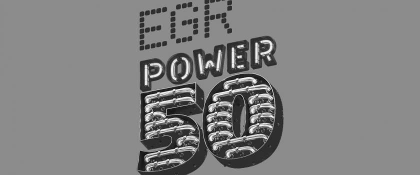 Black and white picture of EGR Power 50.