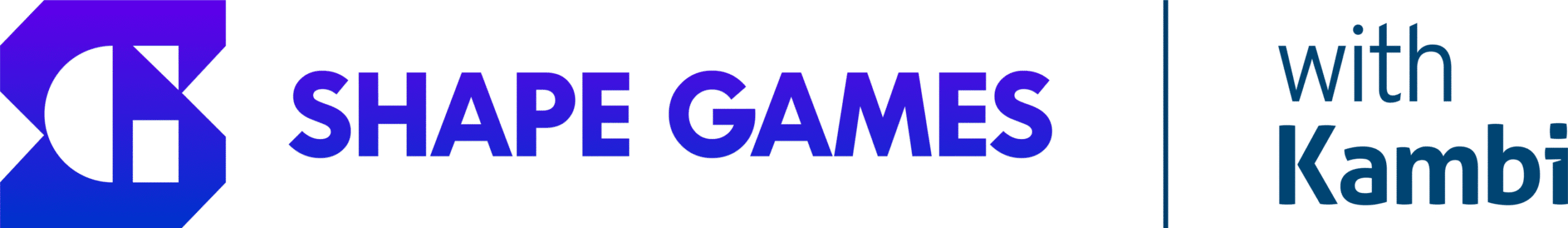 A banner of Shape Games logo next to the Kambi logo.