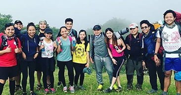 A group of Live guys in Manila had lots of fun and adventure in their Tarak Ridge hike. #WeAreKambi