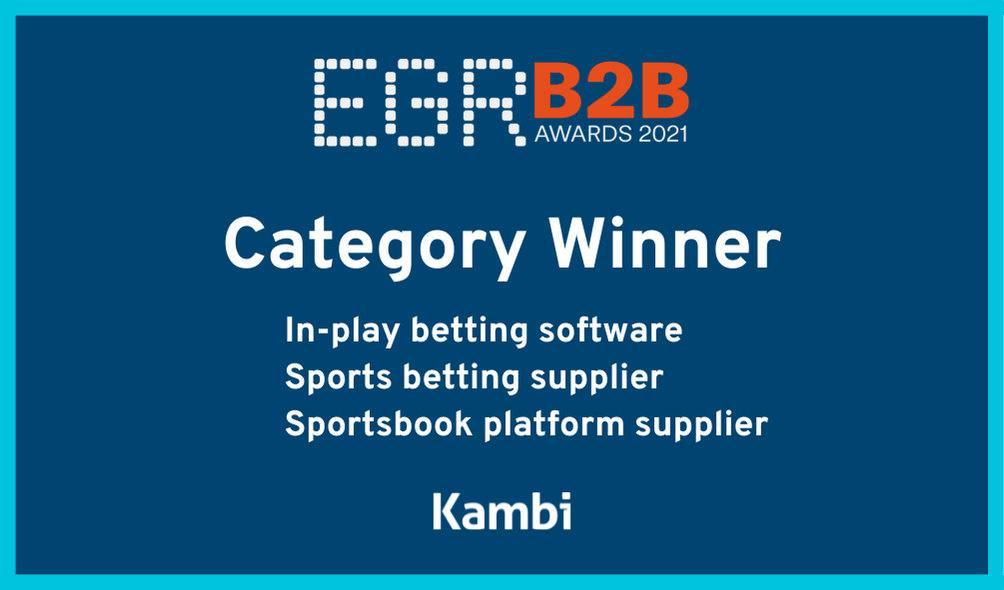 Kambi named world’s leading sportsbook by peers at industry awards