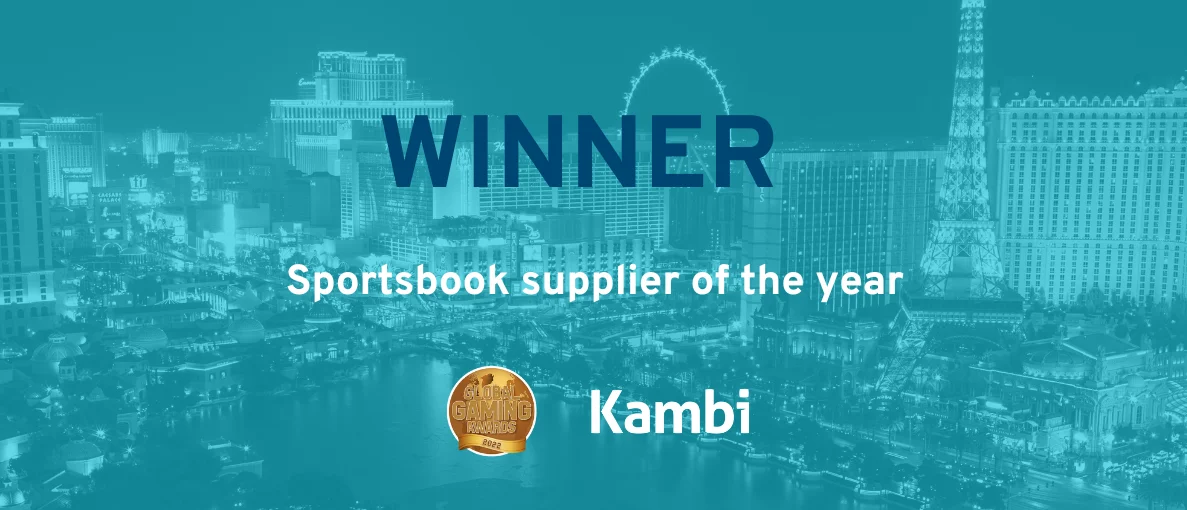 Kambi crowned Sportsbook Supplier of the Year at Global Gaming